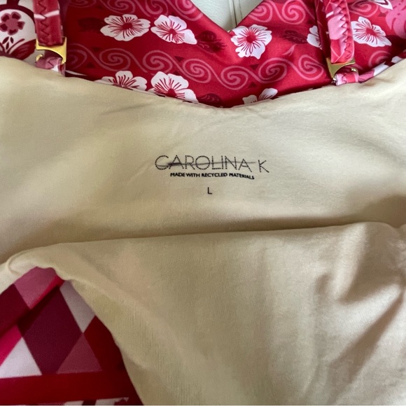 Carolina K Marieta One Piece Floral Swimsuit Large - Picture 7 of 9